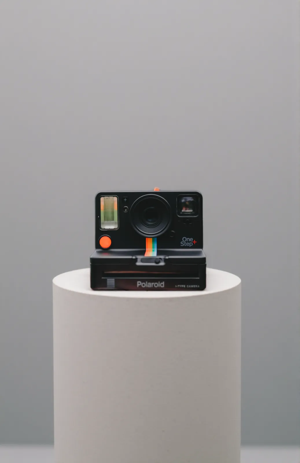 Instant camera, before and after editing